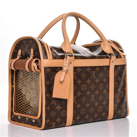 louis vuitton pet carrier|authentic Louis Vuitton pet carrier.